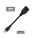 Adaptador Otg USB-A a  Micro USB (V8) con Cable