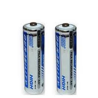 Juego de 2 Baterías Recargables AA 1.2 V 1800 mA NiMh