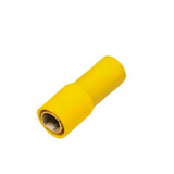 Terminal Eléctrica Faston Hembra Redonda .156 mm para Cable 12-10 AWG con Forro