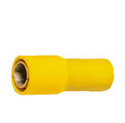 Terminal Eléctrica Faston Hembra Redonda .156 mm para Cable 12-10 AWG con Forro