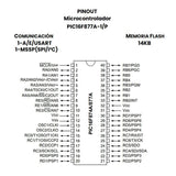 PIC16F877A-I/P CMOS Microcontrolador Microchip