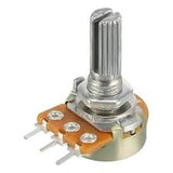 Potenciómetro de Carbón 1 W sin Switch Mini Varios Valores