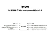 PIC12F683-I/P CMOS Microcontrolador Microchip