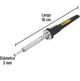 Cautín Tipo Lápiz 30 Watts con Accesorios