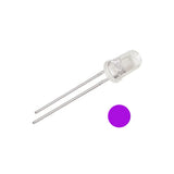 LED 3 mm Ultra Brillante Transparente Varios Colores
