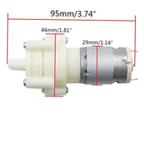 Mini Motor de Bomba de Agua R385