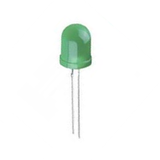 LED 10 mm Difuso Varios Colores