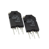 Juego de Transistores SAP16N + SAP16P TO3