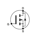 Transistor TK3A65DA Mosfet TO220 CH-N 650 V 2.5 A