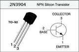 Transistor 2N3904BU Pequeña Señal