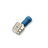 Terminal Eléctrica Faston Hembra-Macho 1/4" para Cable 16-14 AWG con Forro