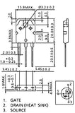 Transistor 2SK2610 Mosfet Potencia CH-N 900 V 5 A