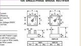 Puente de Diodos KBPC1010 10 A 1000 V