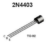 Transistor 2N4403 Pequeña Señal = 2N3906