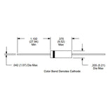 NTE4946 TVS Unidireccional 40.2 V, 64.8 V