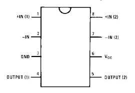LM387AN LM38N IC LOW NOISE DUAL PREAMPLIFIER PDIP8 ( = 2 PEZZI - Foto 9