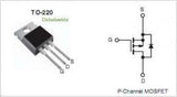 Transistor IRF9620 Mosfet TO220 CH-P 200 V 3.5 A