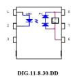 Optoacoplador PC17T1 Salida Fototransistor