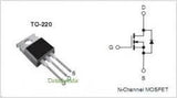 Transistor IRFZ40PBF Mosfet TO220 CH-N 50 V 51 A
