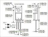 Diodo MUR1620CTG Ultrarápido 200 V 16 A Ánodo-Cátodo-Ánodo