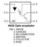 Optoacoplador 4N25 Salida Transistor