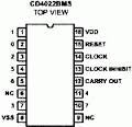 CD4022BE CMOS Octal Counter / Divider