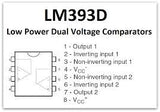 LM393D Comparador Dual de Uso General