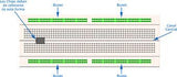 Protoboard 1 Bloque 2 Tiras 830 Puntos