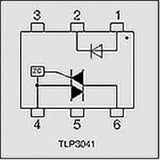 Optoacoplador TLP3041 Salida Triac Zero Crossing