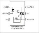 Optoacoplador MOC3031M Salida Triac Zero Crossing SMD