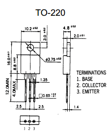 Transistor 2SC1827 TO220 nte291 venta de refacciones electronicas venta ...