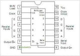 74LS165 TTL Registro de Salida Paralelo/Serial de 8 Bits