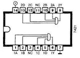 74LS21D TTL Dual 4-in AND Gate