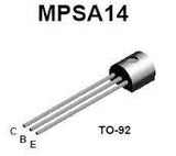 Transistor MPSA14 Pequeña Señal