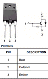 Transistor 2SD2539 Potencia