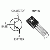 Transistor BD139G Media Potencia