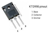 Juego de Transistores KTD998-O + KTB778-O Potencia
