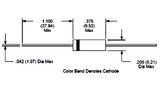 NTE4934 Zener 23V V(RWM)