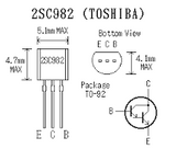Transistor 2SC982 Pequeña Señal