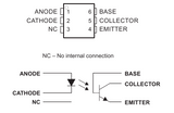 Optoacoplador 4N35 Salida Transistor
