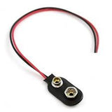 Adaptador Broche 6F22 a Plug Invertido 5.5 mm x 2.1 mm