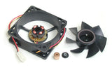 Ventilador Metálico 120 V, 80 mm x 80 mm x 38 mm, 0.18 A VN4-117M