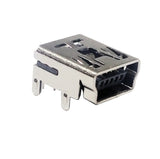 Conector USB Jack Mini USB-B 5 Pines para Chasis DIP