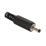 Plug Invertido 1.3 x 3.5 x 9 mm con Sujeta Cable