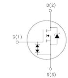 Transistor STP7NK80Z Mosfet TO220 CH-N 800 V 5.2 A