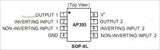 AP393SG-13 CMOS Comparador Análogo