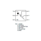 Optoacoplador 4N27 Salida Transistor
