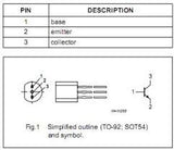 Transistor BF494 Pequeña Señal