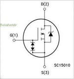 Transistor STP7NK80ZFP Mosfet TO220 CH-N 800 V 5.2 A