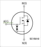Transistor STP9NK50Z Mosfet TO220 CH-N 500 V 7.2 A